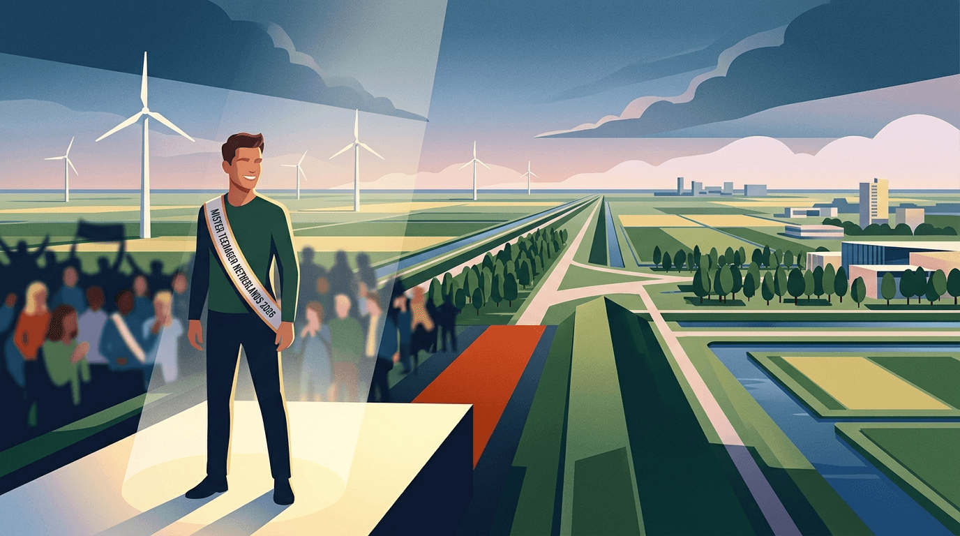 Almeerse Daniel Ouamar gekroond tot Mister Teenager Netherlands 2026