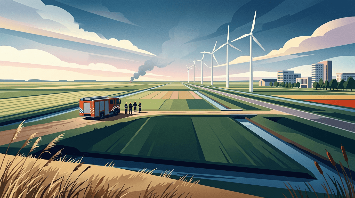Verhoogd risico op natuurbranden in Flevoland door aanhoudende droogte
