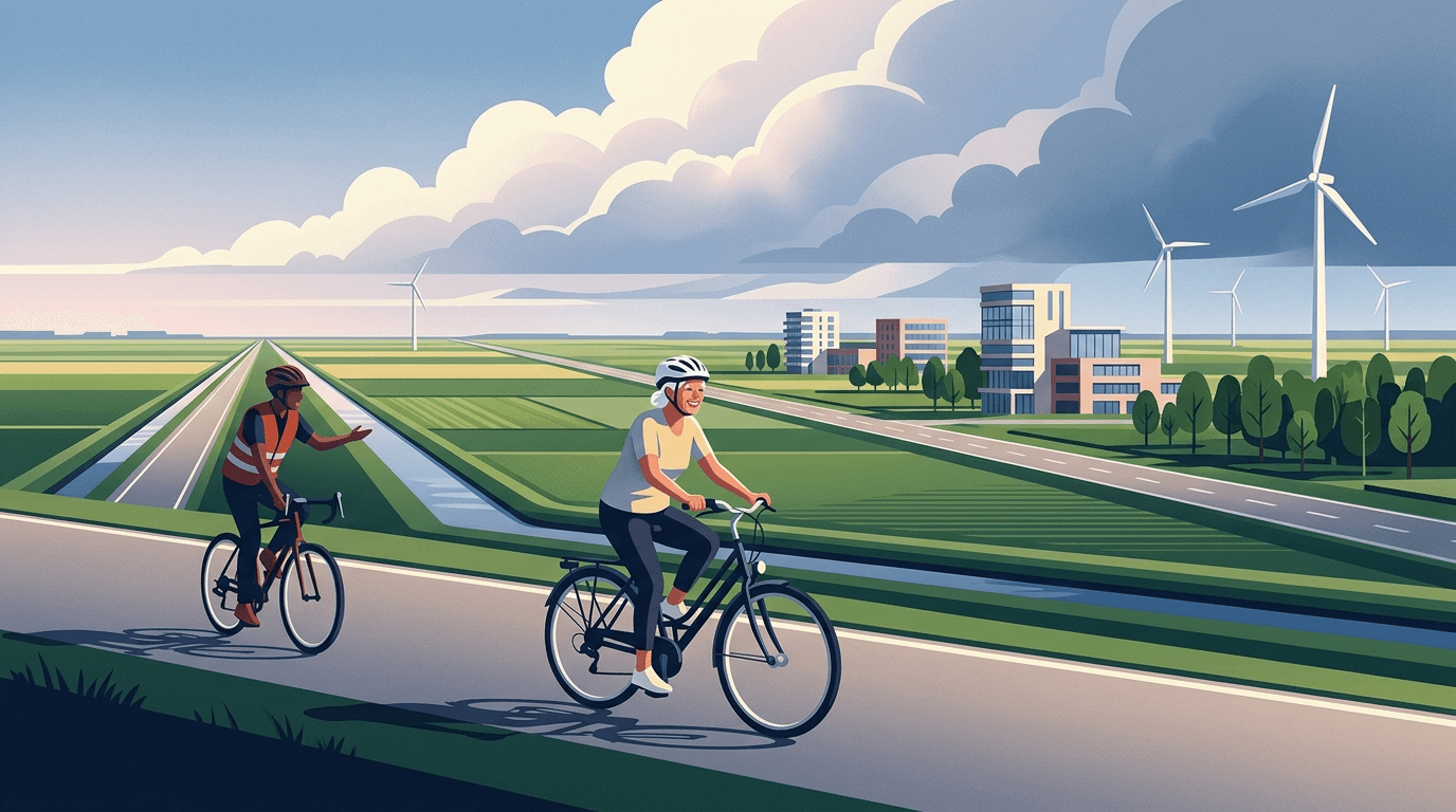 Fietsles voor ouderen in Almere: 'Dankzij mijn helm leef ik nog'