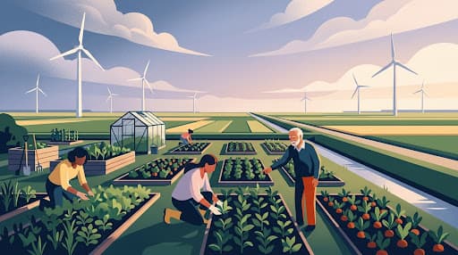 Frisse wind in Marknesse: Vrouwen veroveren de volkstuin