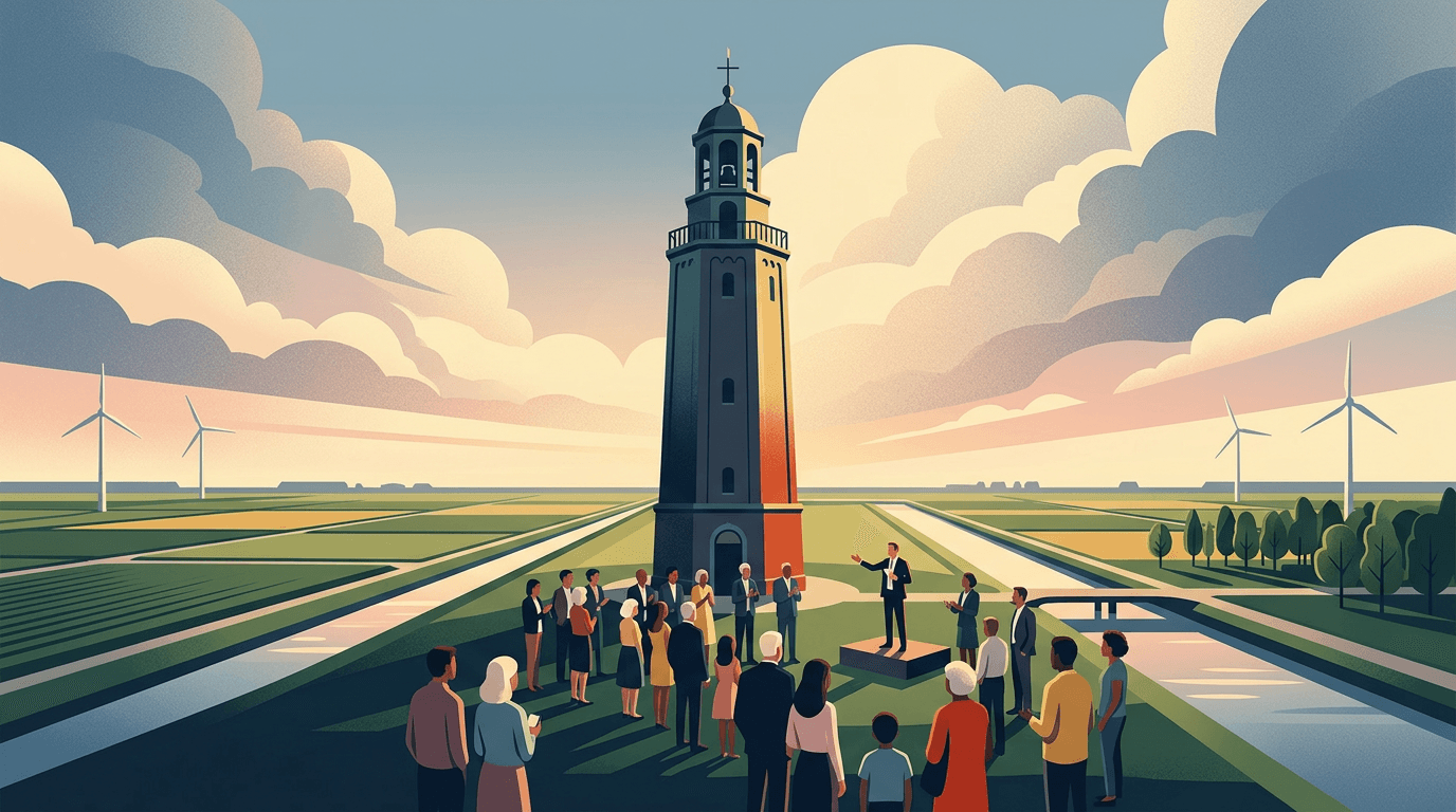 Lezing over de Poldertoren: van verborgen verleden tot trots symbool