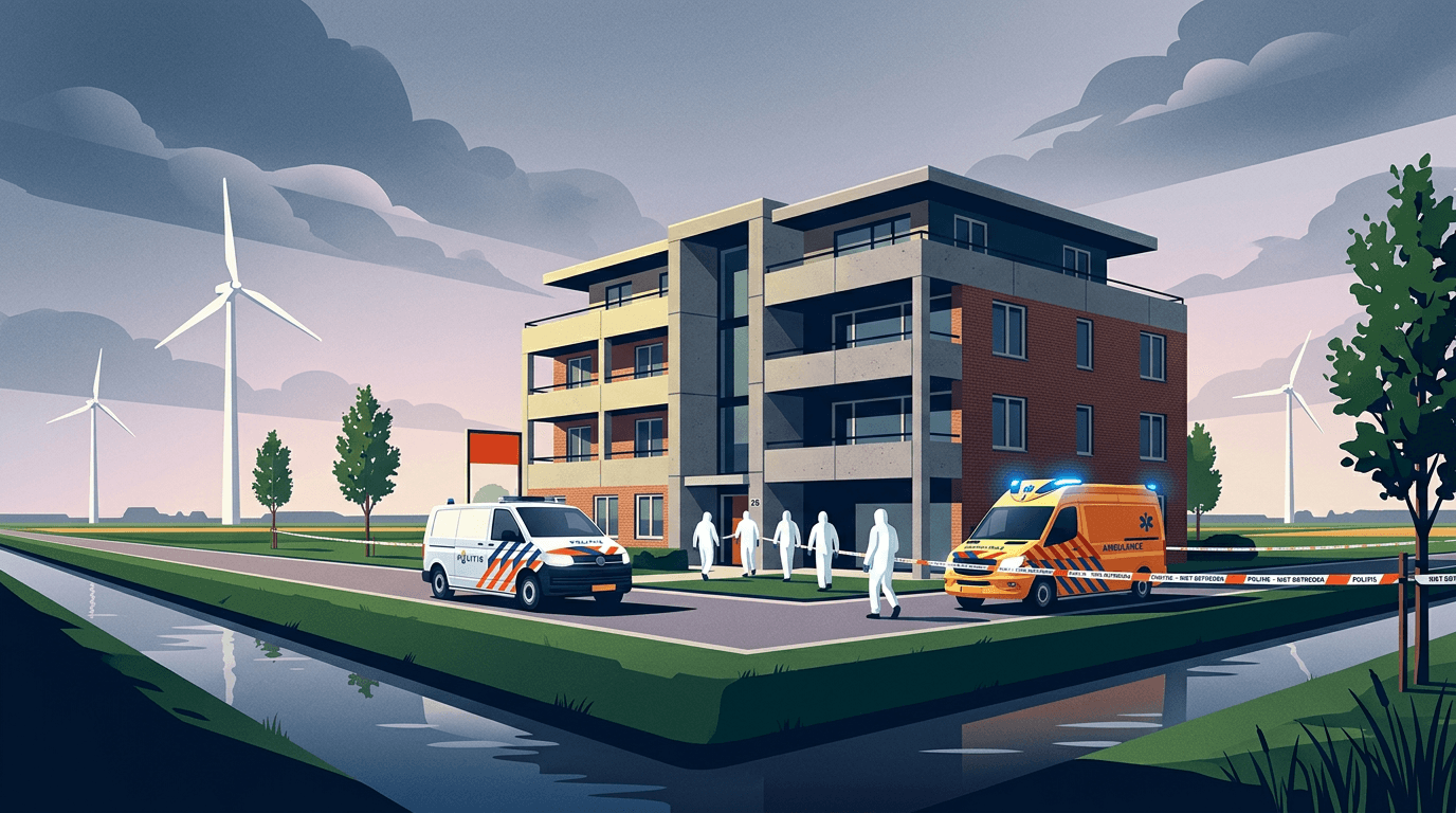 Onderzoek na vermoedelijke steekpartij in Lelystad