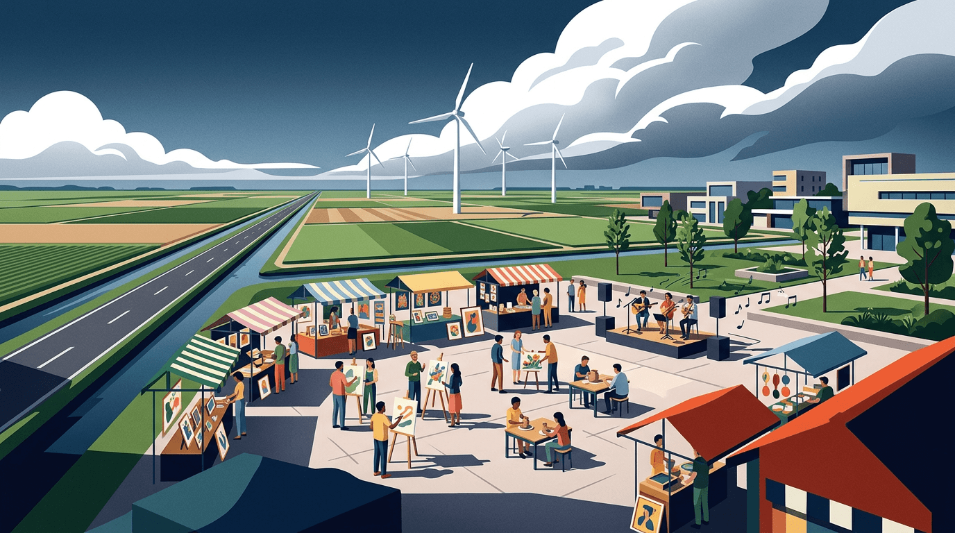 Kunstplein 2026: Cultureel festival brengt kunst naar het hart van Flevoland