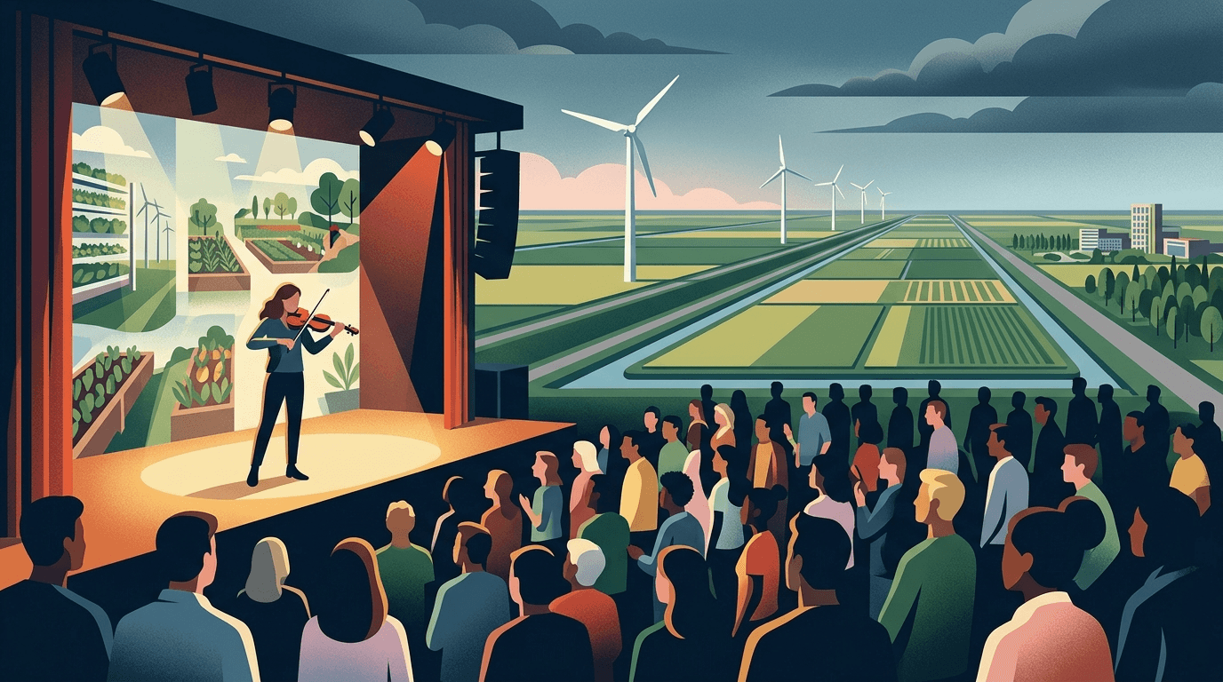 Almeerse muzikante Joy Schouten wint Europese Urban Bites contest met muziekproject over Food Sustainability