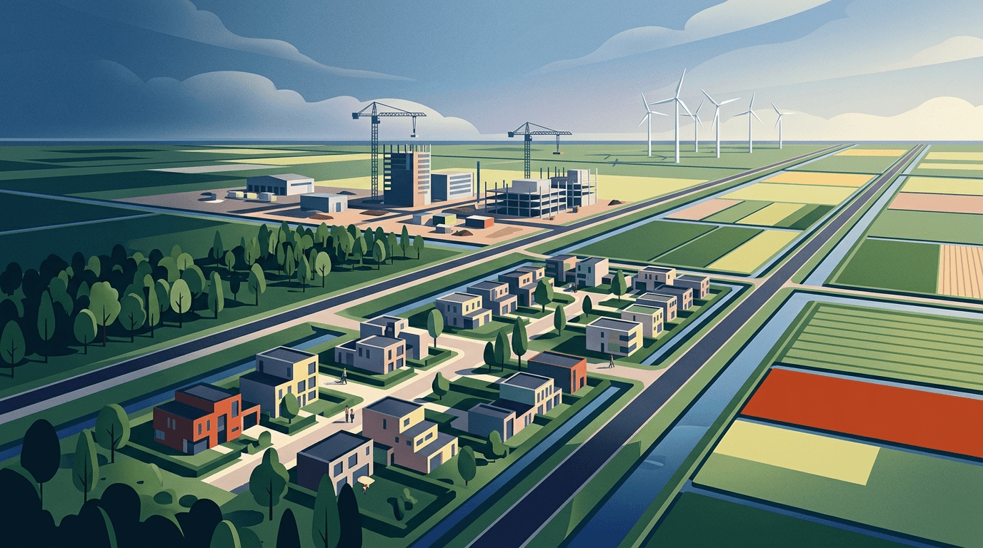 Almere kiest voor buurtgerichte woningbouw, grote projecten onder druk
