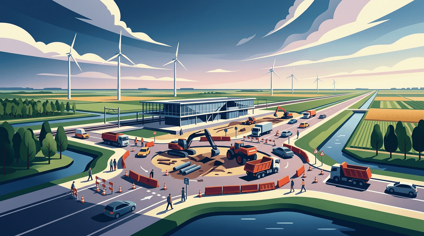 Rotonde NS-station Lelystad verdwijnt: meer doorstroming of nieuwe chaos?