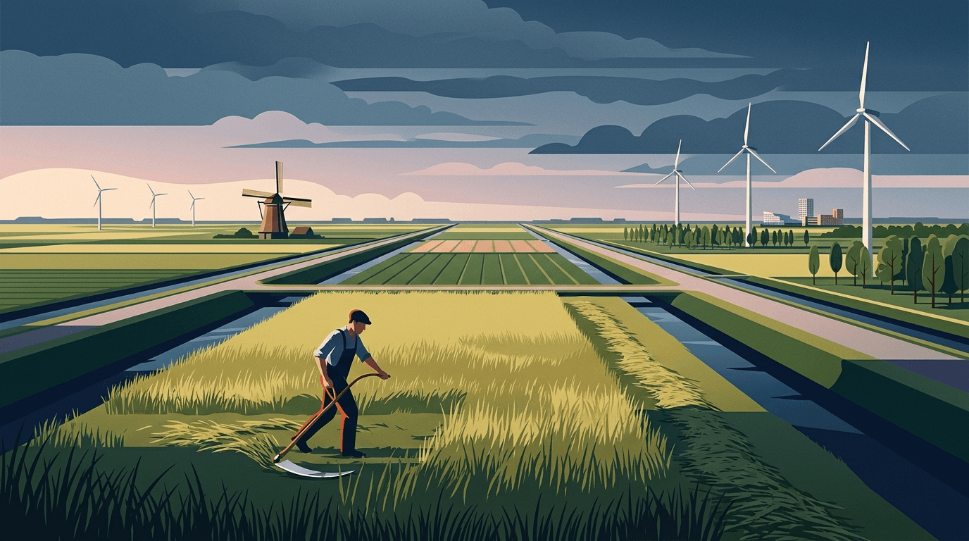 Landschapsbeheer Flevoland organiseert cursus Maaien met de zeis in Rutten