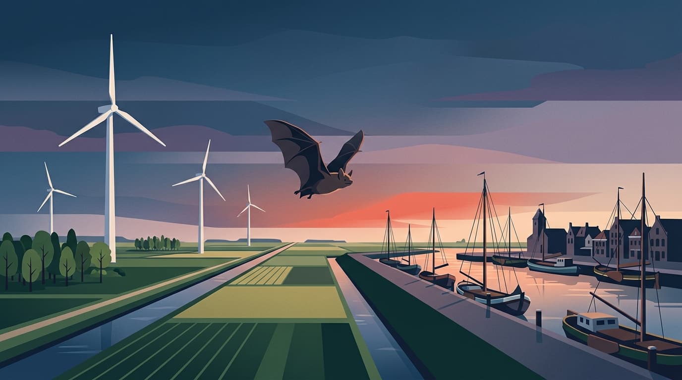 Vleermuisonderzoek op Urk werpt nieuw licht op bescherming unieke vliegende zoogdieren in Flevoland