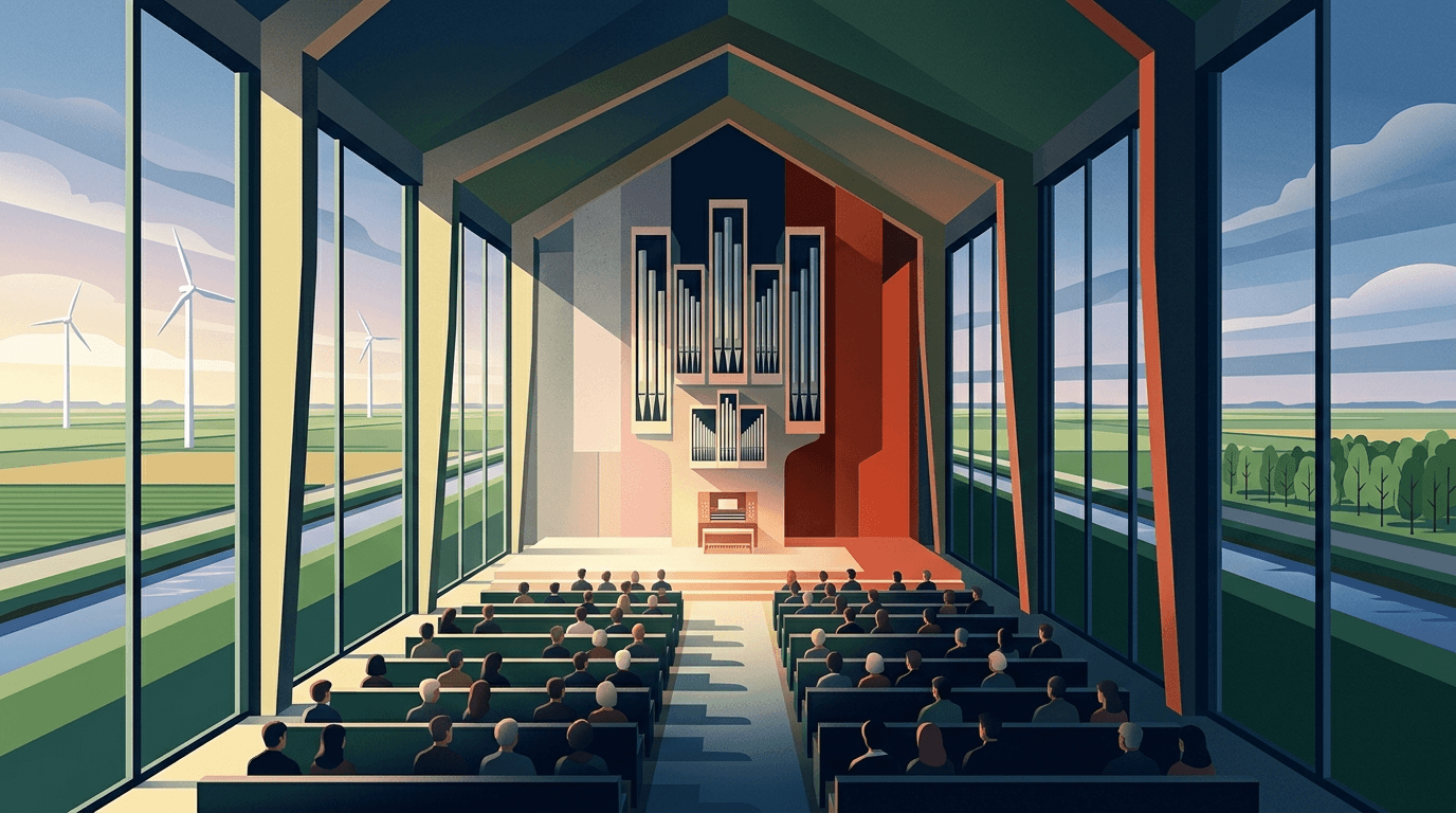 Orgel PLUS-concerten van start in Dronten: Erfgoed en muziek komen samen in De Ark