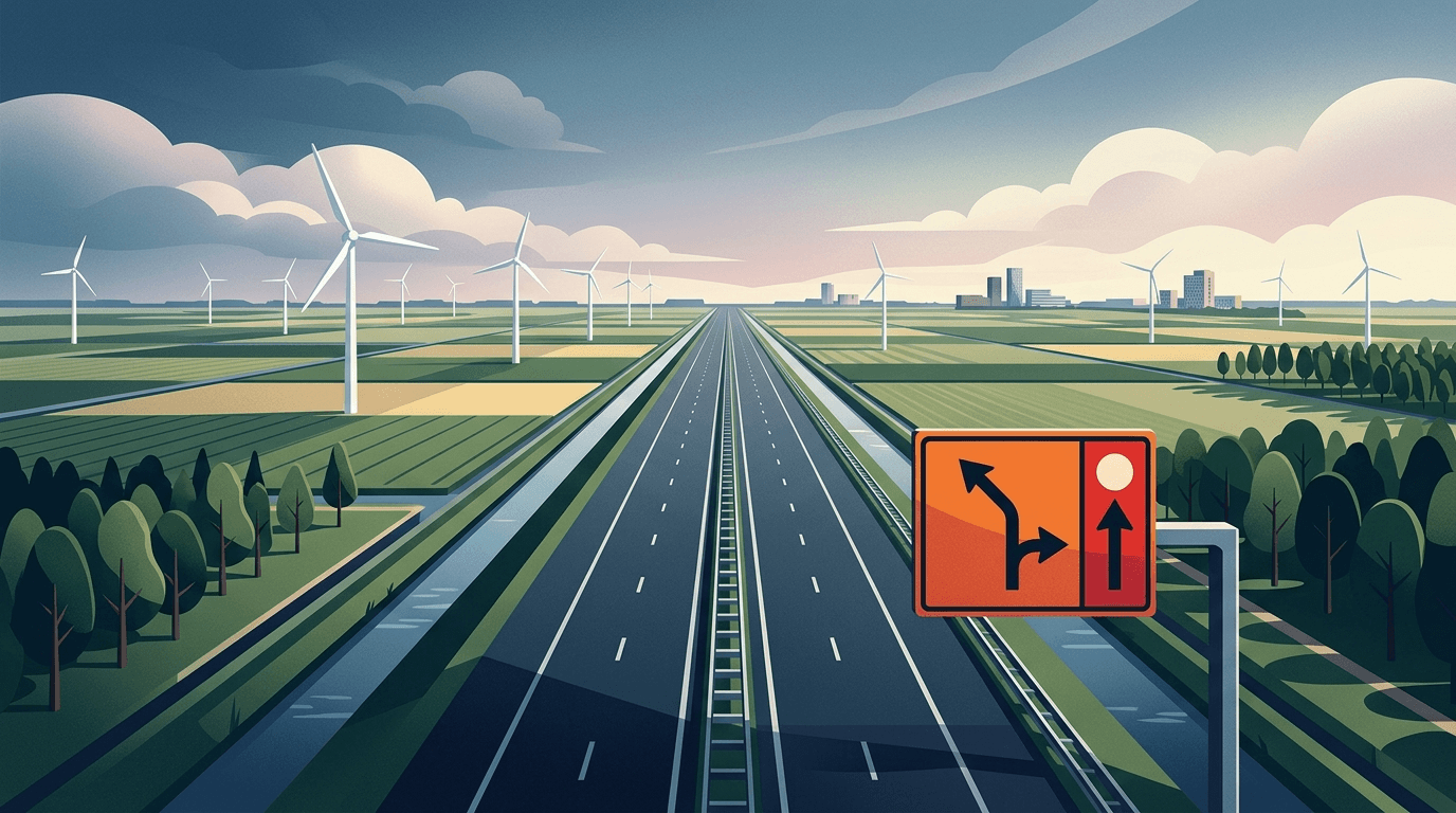 A1 richting Amsterdam deze zomer langdurig afgesloten voor groot onderhoud