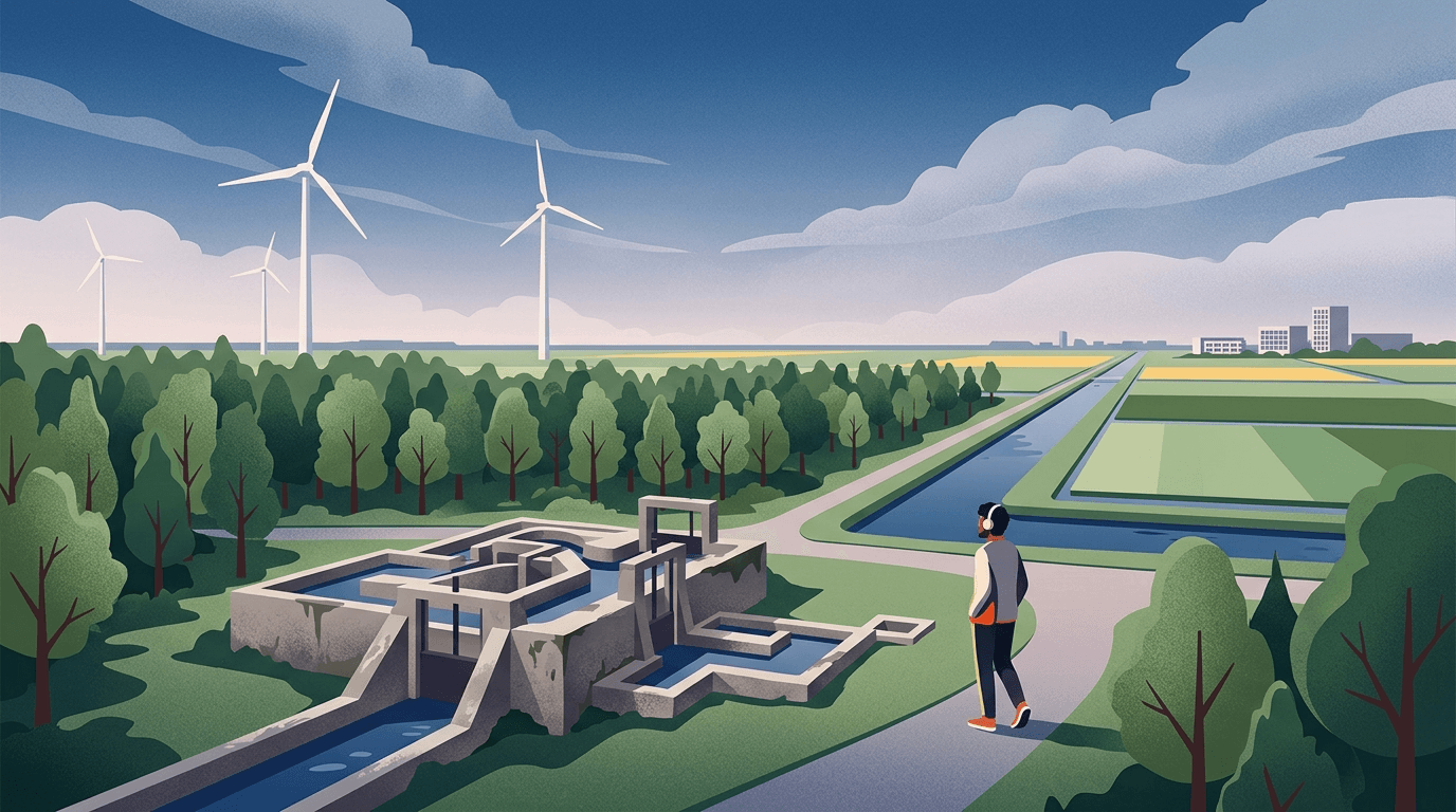 Waterloopbos Onthult Nieuwe Geheimen: Podwalk en Hersteld Schaalmodel Verrijken Ervaring