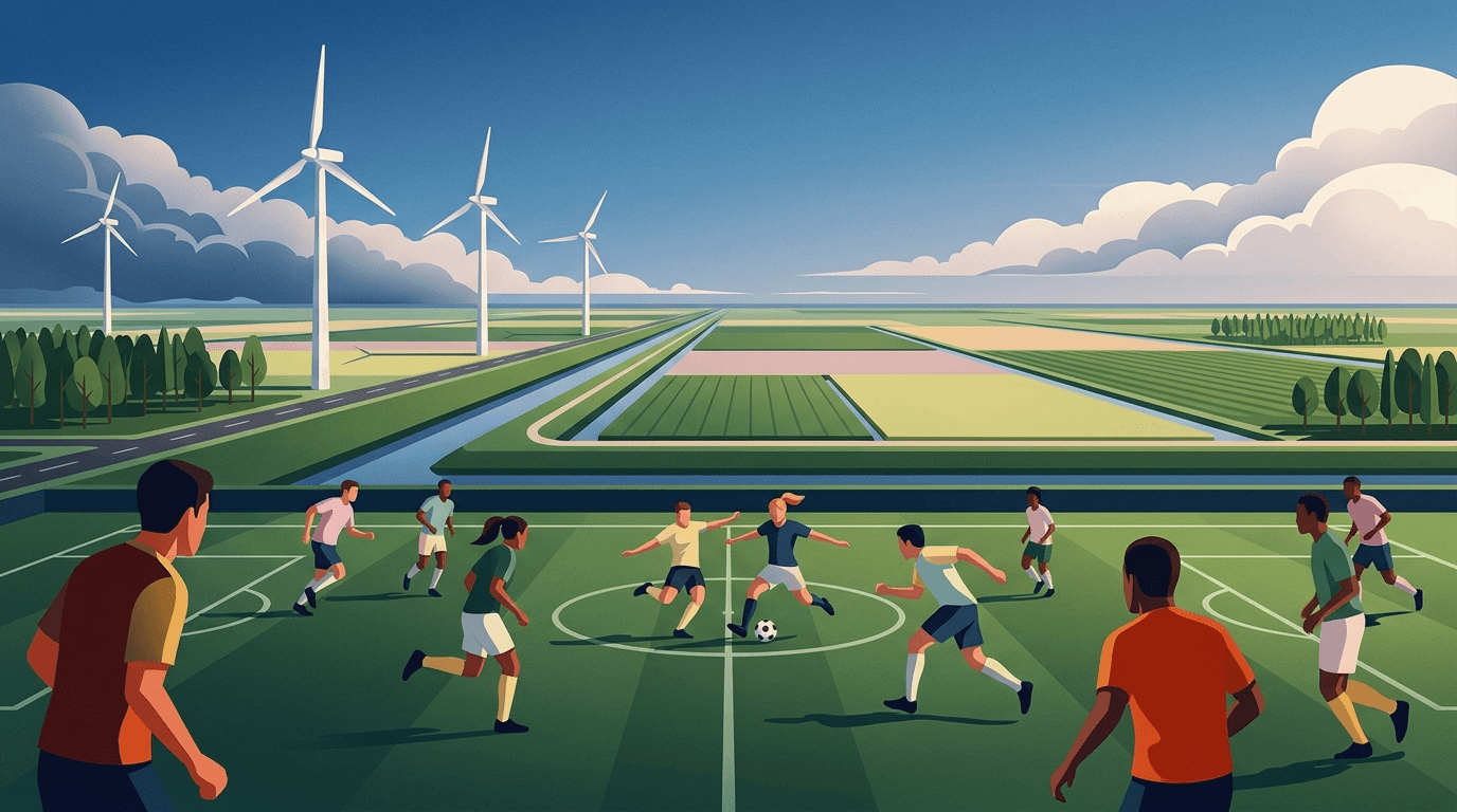 Voetbaltoernooi in Zeewolde biedt AZC-bewoners een podium en kansen