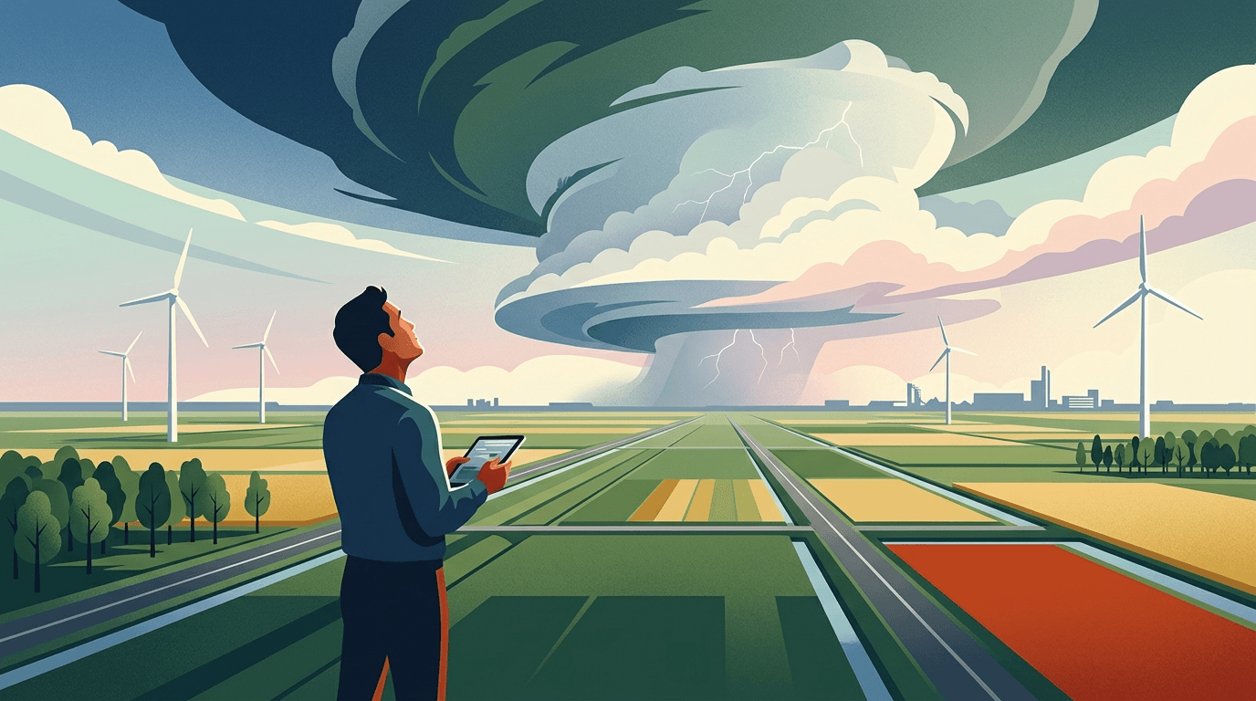 Flevolandse Weerman Jaagt Op Tornado's: Een Unieke Blik Op Extreem Weer En Kennisdeling