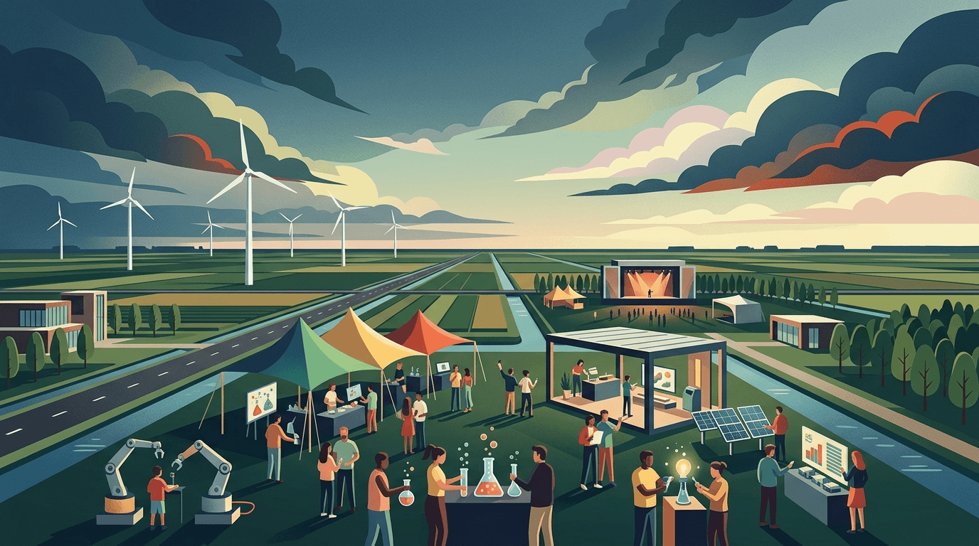 Lowlands in Biddinghuizen: Van Festivalterrein naar Wetenschapslaboratorium