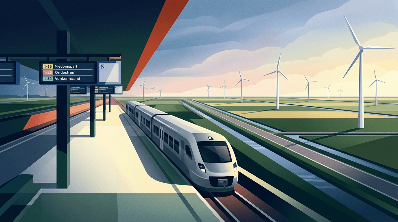 NS introduceert lijnnummers voor treinen in Flevoland: Eenvoudiger reizen in de polder