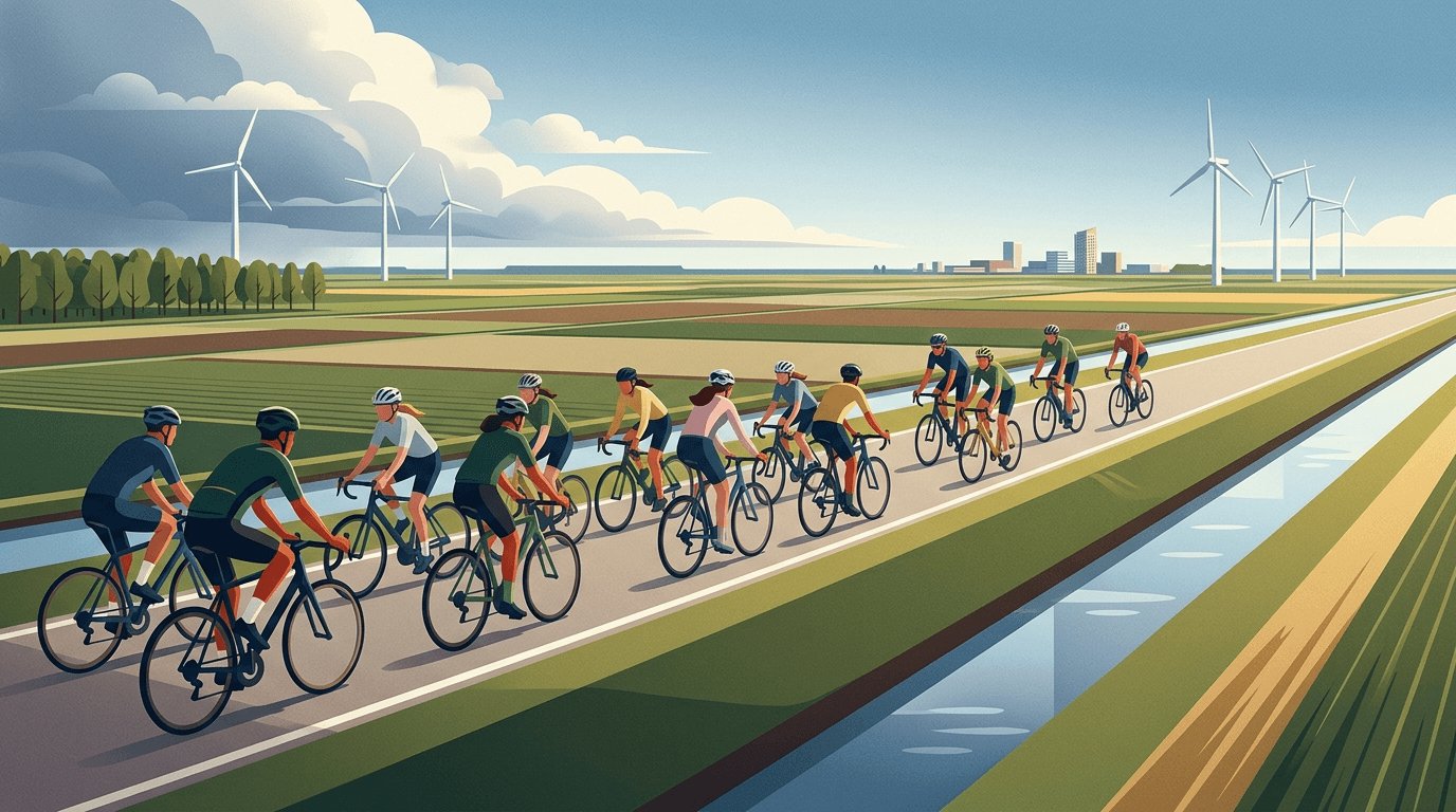 Flevolandse Scholieren Fietsen Naar Den Haag voor Hersenstichting: Ruim 20.000 Euro Opgehaald