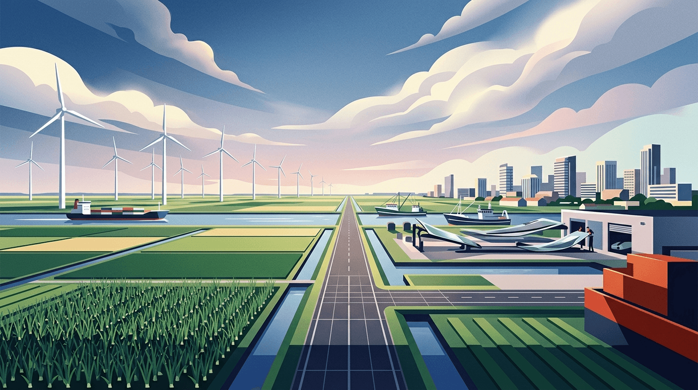 Italiaanse Ambassadeur Enthousiast over Innovatie en Export in Noordoostpolder en Urk