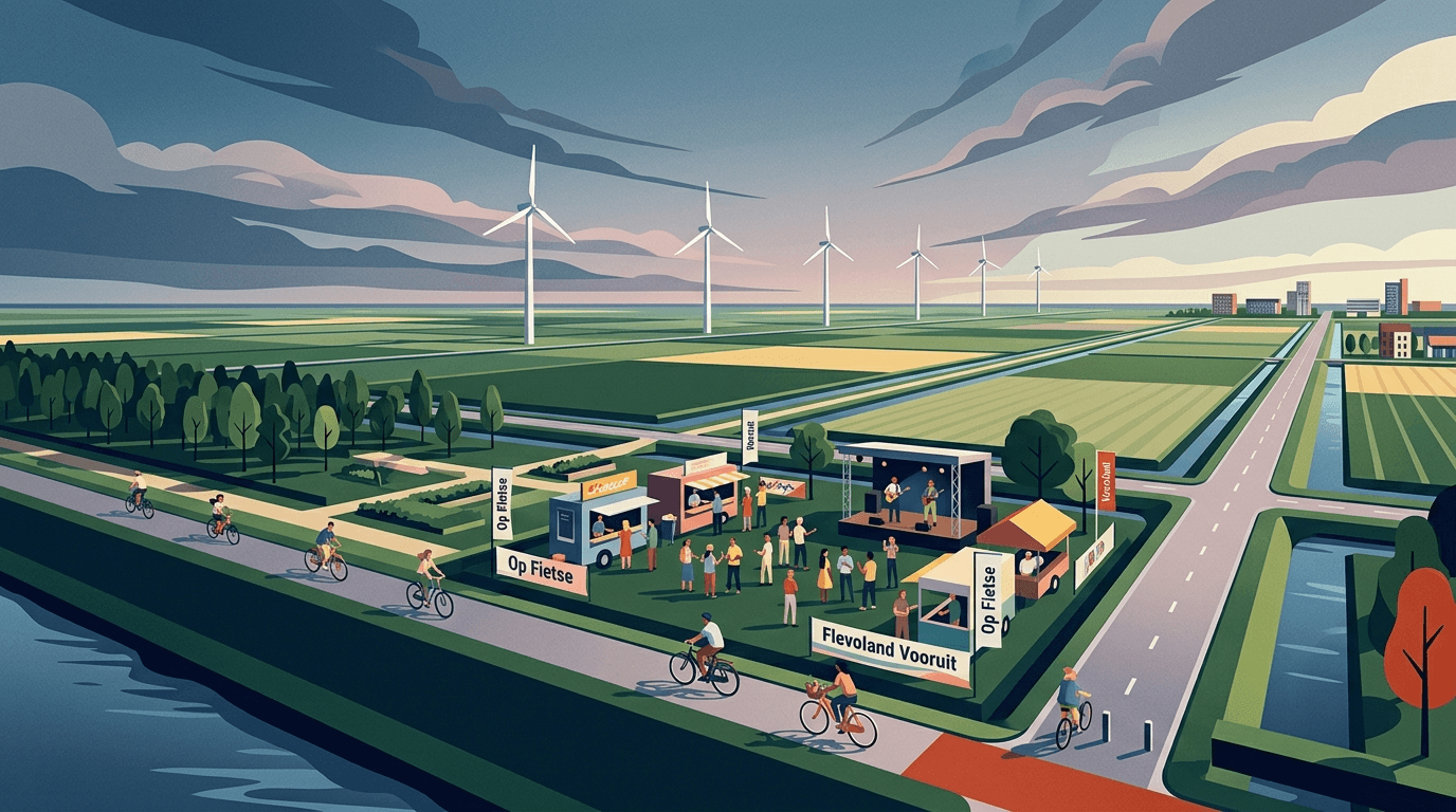 Dijkfeest Espel viert 'Op Fietse' op 27 juni
