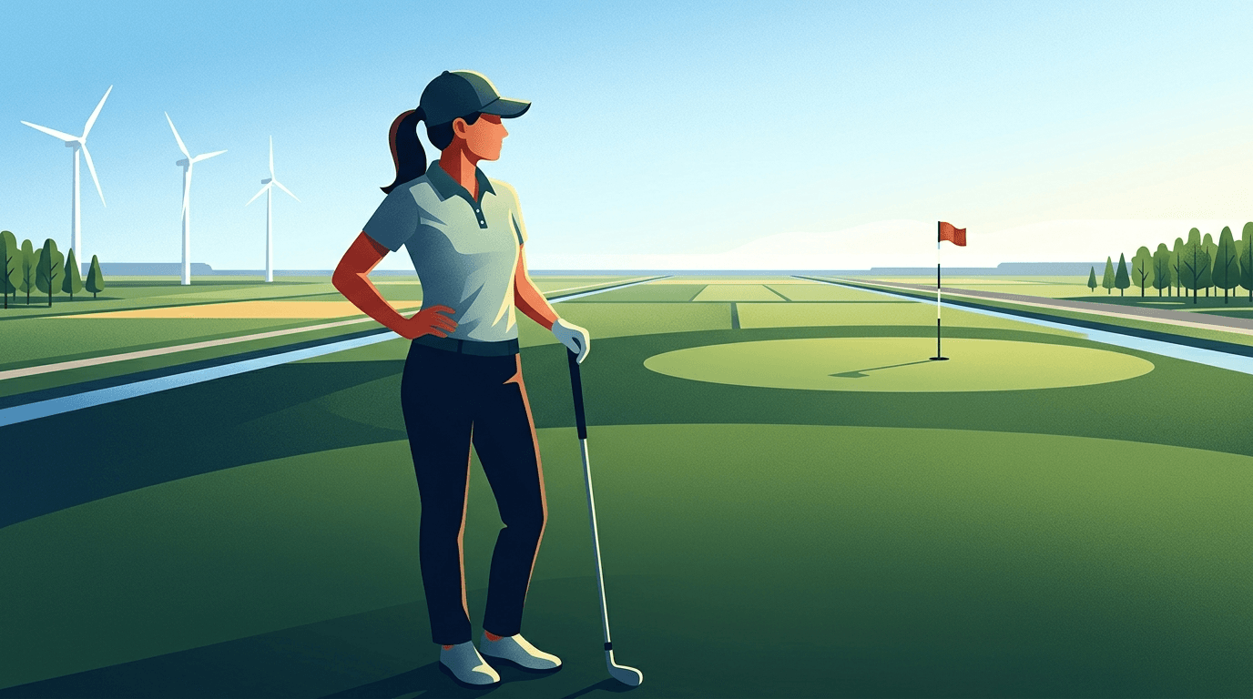 Flevolandse Golfster Frederique Evers Klaar voor Europees Toptoernooi in Zweden