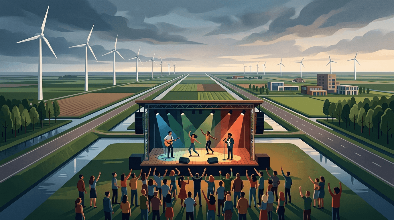 Open Podium van De Klos en Kunstbende Flevoland: Een Vrijhaven voor Creatief Talent
