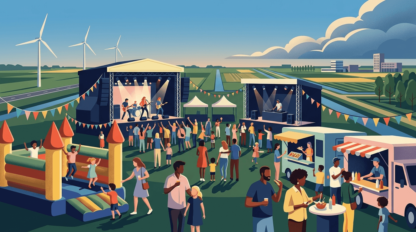 Polderfest 2026: Een Bruisende Dag Vol Muziek en Familieplezier in Dronten