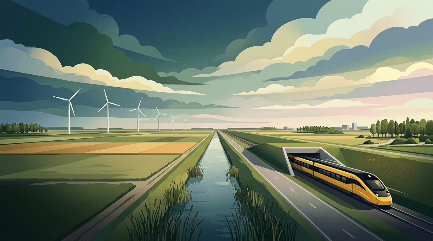 Nieuwe treinen op Hanzelijn verhelpen 'ploppende oren' in Drontermeertunnel