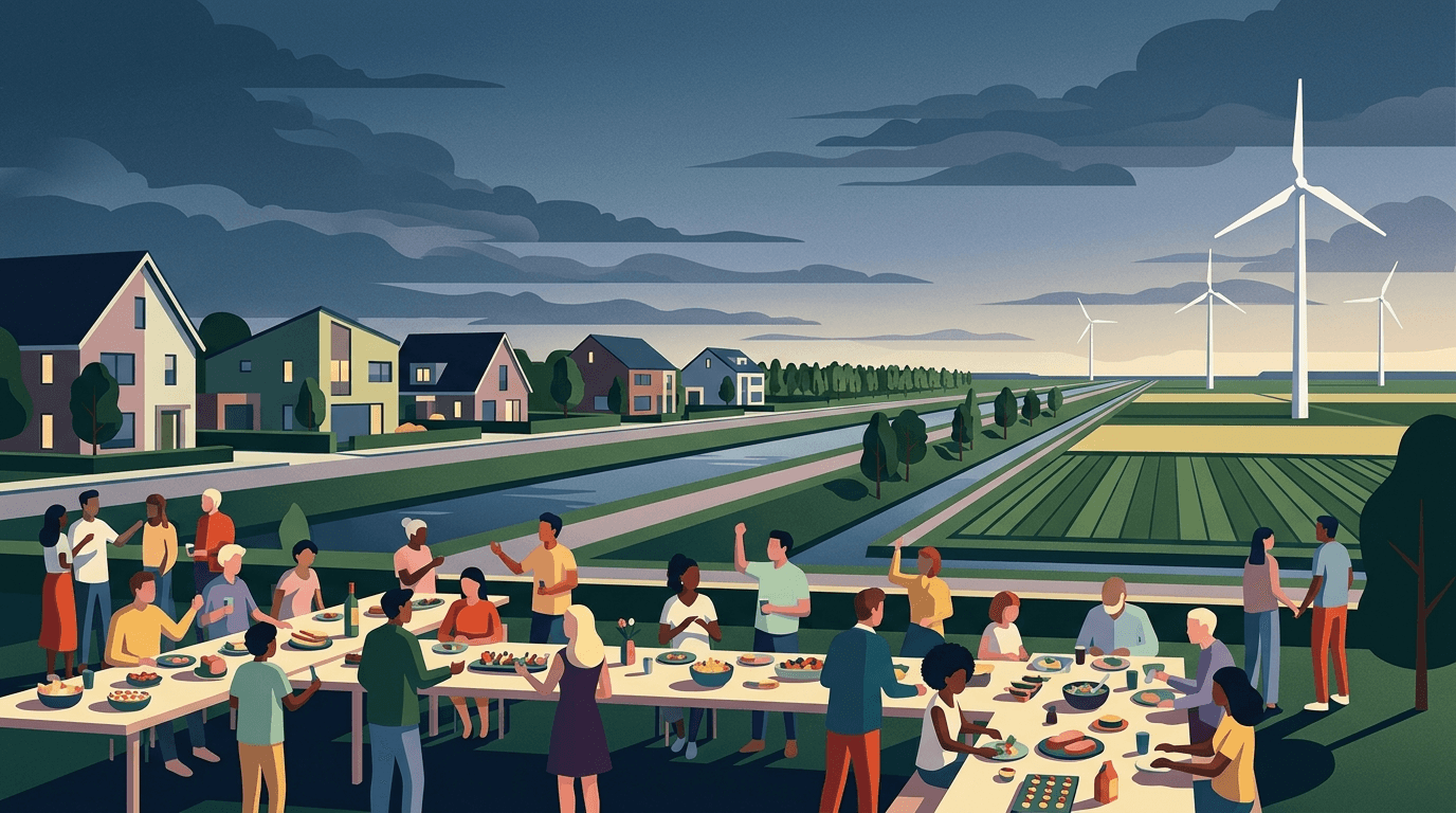 Nieuwe inwoners Swifterbant omarmen dorp tijdens 'Proef & Beleef'