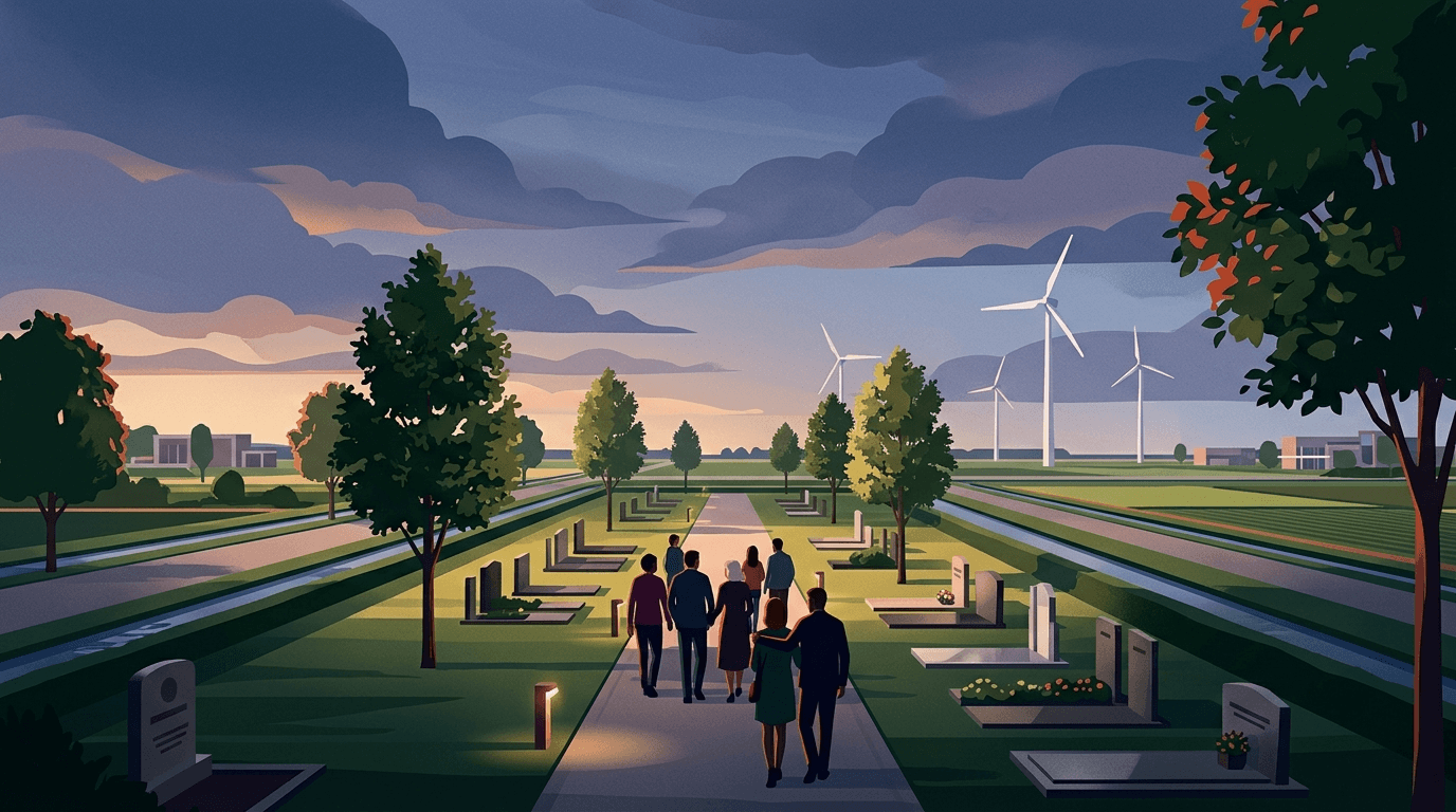 Avondwandeling Biedt Uniek Perspectief op Begraafplaats Emmeloord