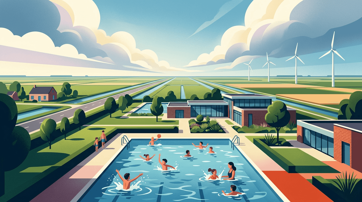Openluchtzwembad De Abelen in Swifterbant Heropend Na Grondige Renovatie: Een Zomer Vol Zwemplezier Verzekerd