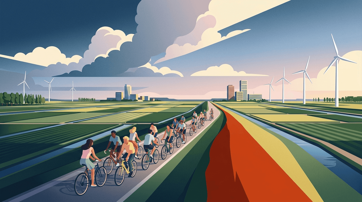 Wielersport bloeit op Urk: Meer Flevolanders ontdekken de polder op de fiets