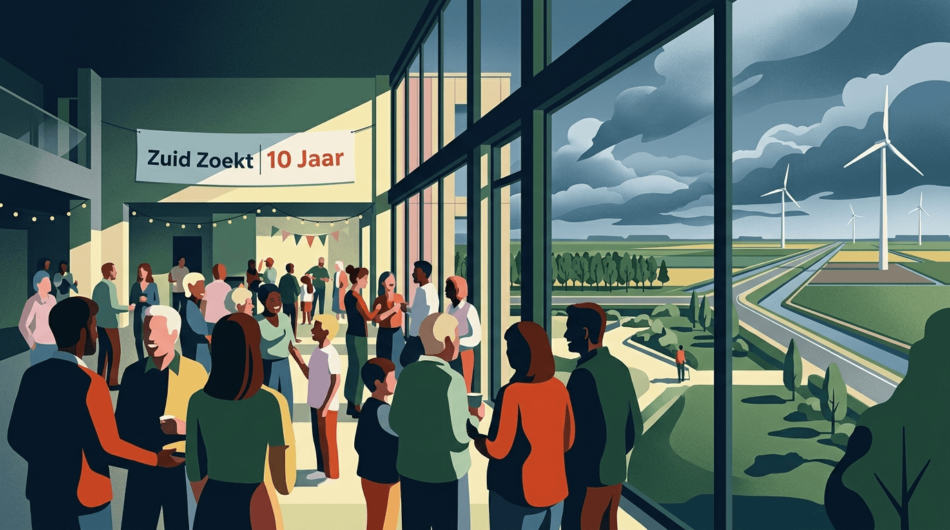 Zuid Zoekt in Emmeloord Viert Tienjarig Bestaan: Een Decennium van Gemeenschapszin en Verbinding