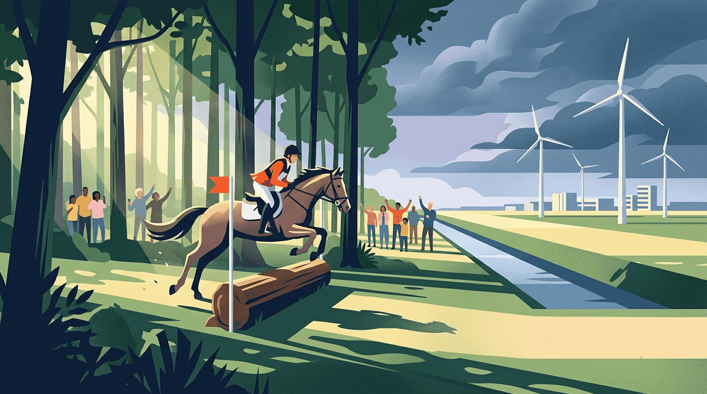 Kuinderbos Klaar voor Internationaal Paardensportspektakel: Eventing Flevoland