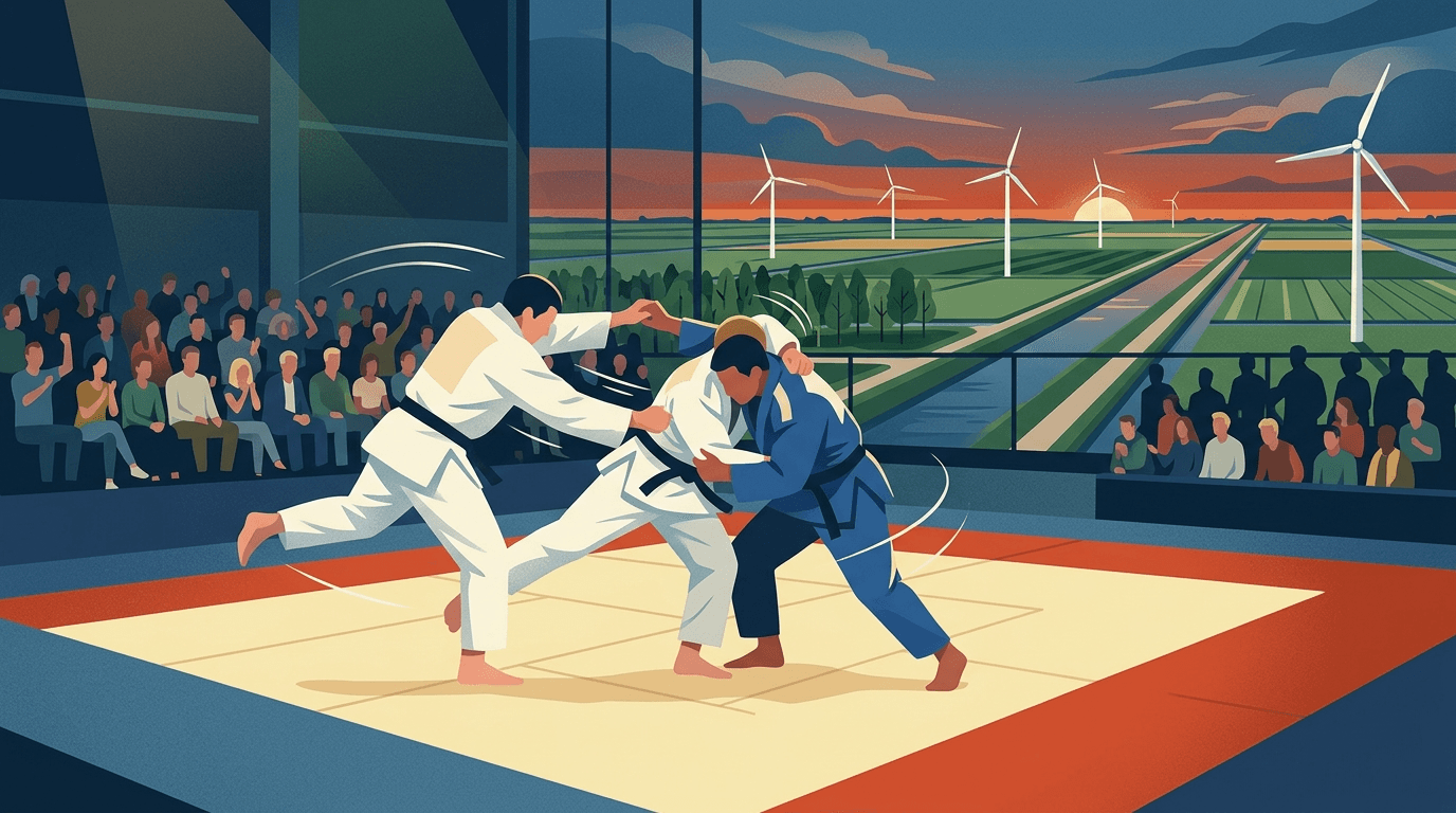 Dronten Klaar voor Zevende Editie Flevoland Open Internationaal Judo Toernooi