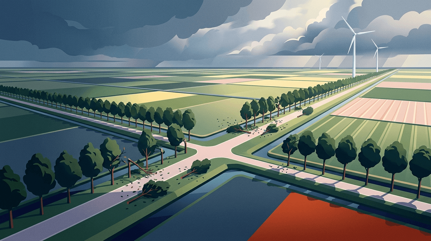 Gemeente Noordoostpolder Adviseert: Mijd Bossen Deze Week Na Onweerstorm