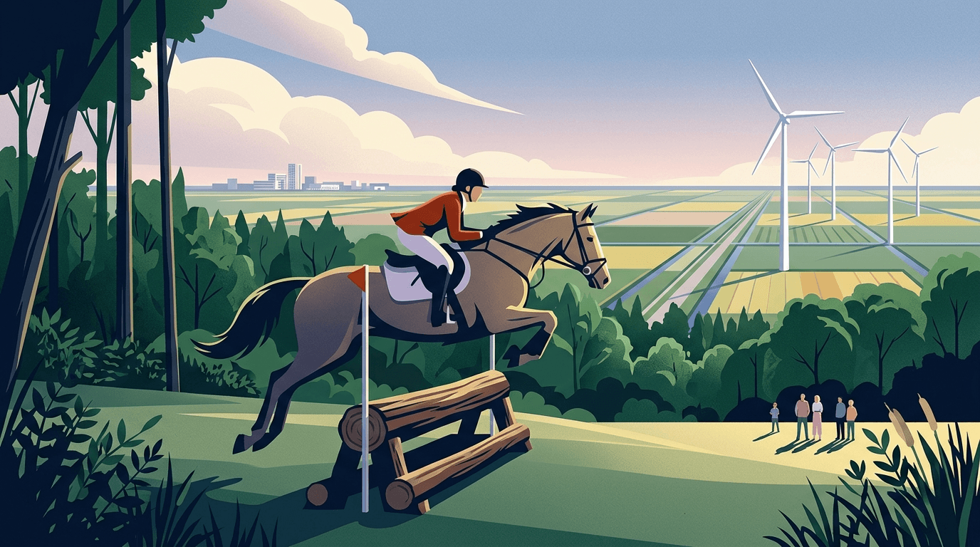 Eventing Flevoland Keert Terug in het Kuinderbos: Internationaal Paardensportspektakel voor de Hele Regio