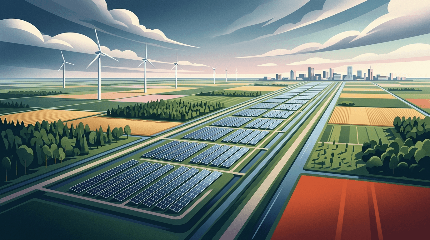 Flevoland Voorop in Groene Energie: Explosieve Groei Zonneparken Vormt Toekomst