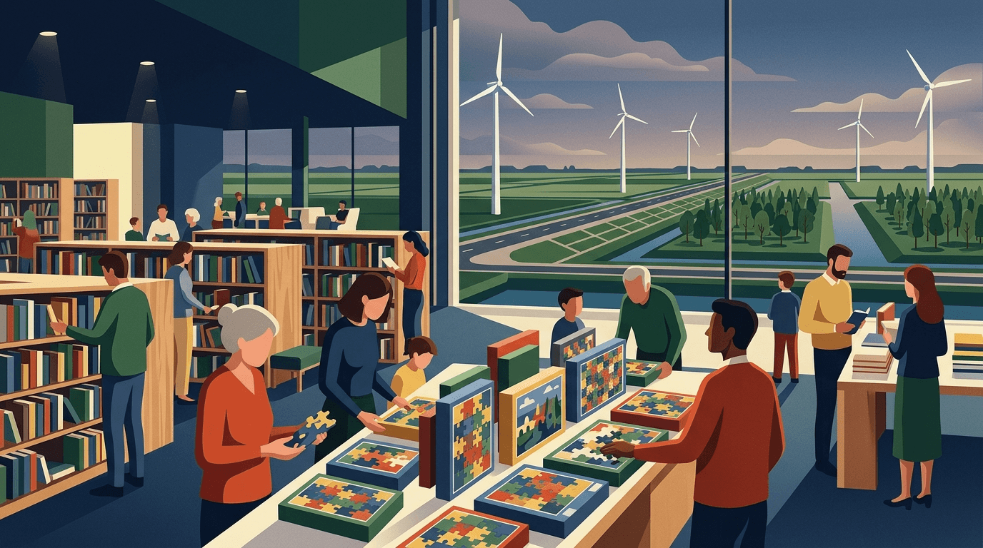 FlevoMeer Bibliotheek Lelystad Introduceert Puzzeltheek: Meer dan Alleen Boeken