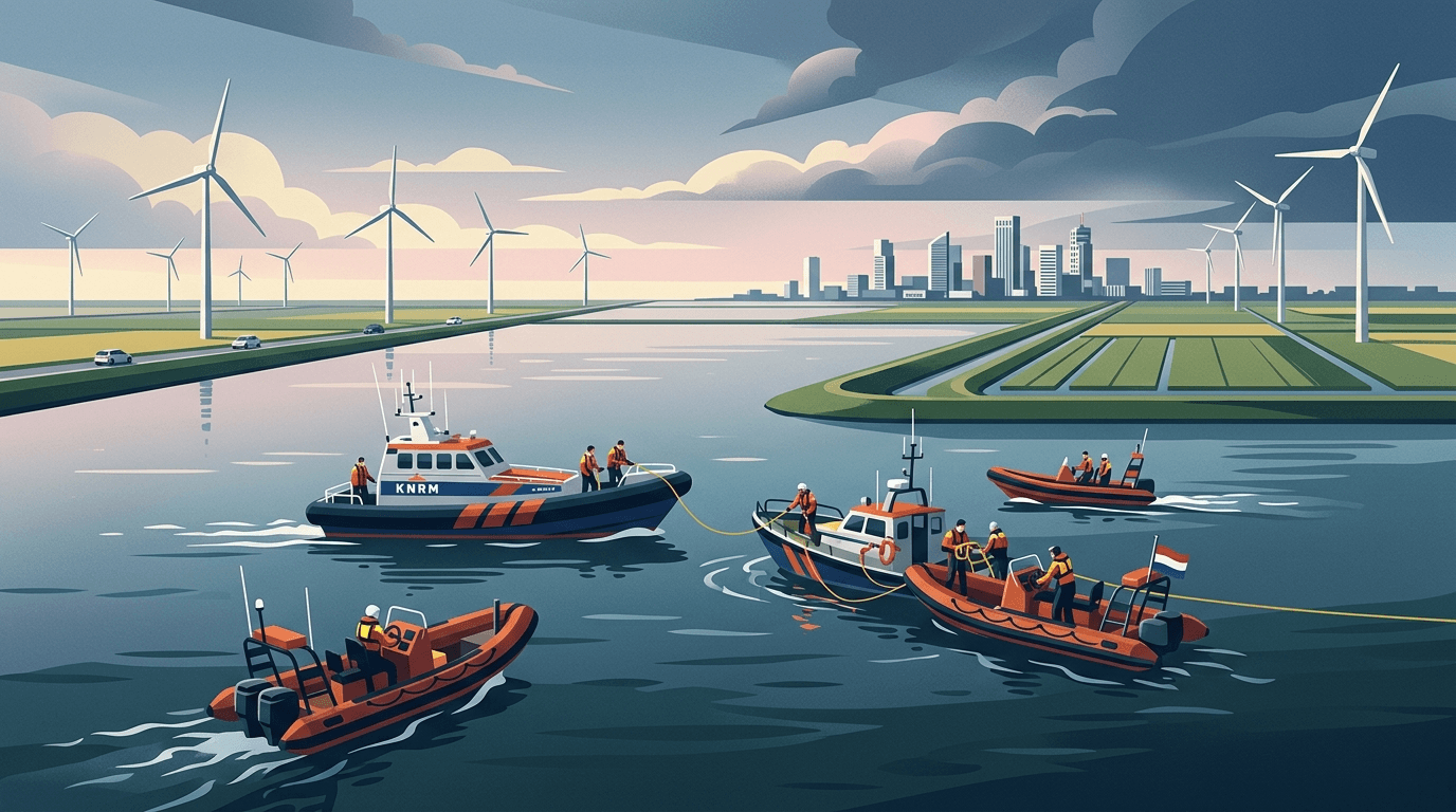 KNRM Urk Toont Kracht en Samenwerking Tijdens Achtste Rescue Battle