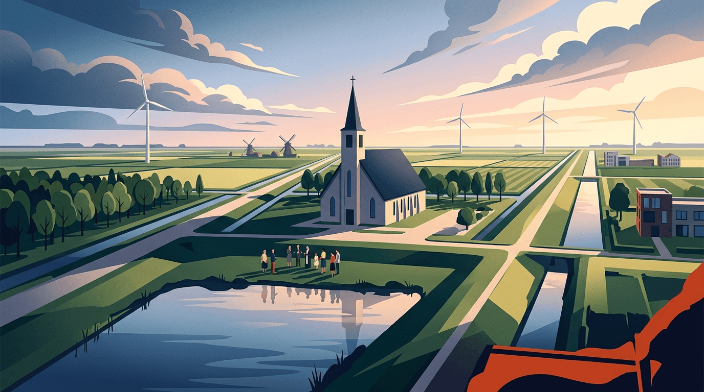 Vertrekkend Classispredikant Ziet Vitale Toekomst voor Kerk in Flevoland