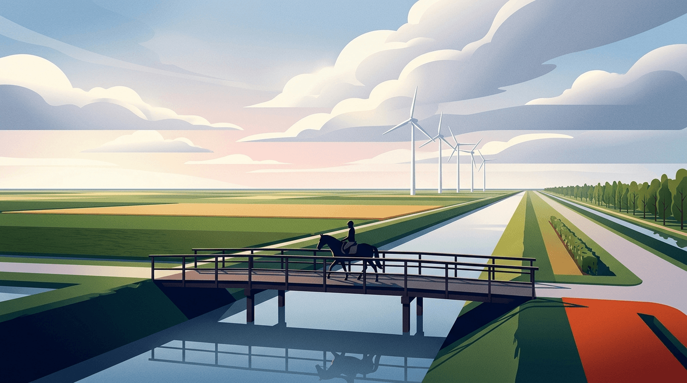 Paardenbrug Dronten Opent: Veilige Oversteek voor Ruiters en Paarden