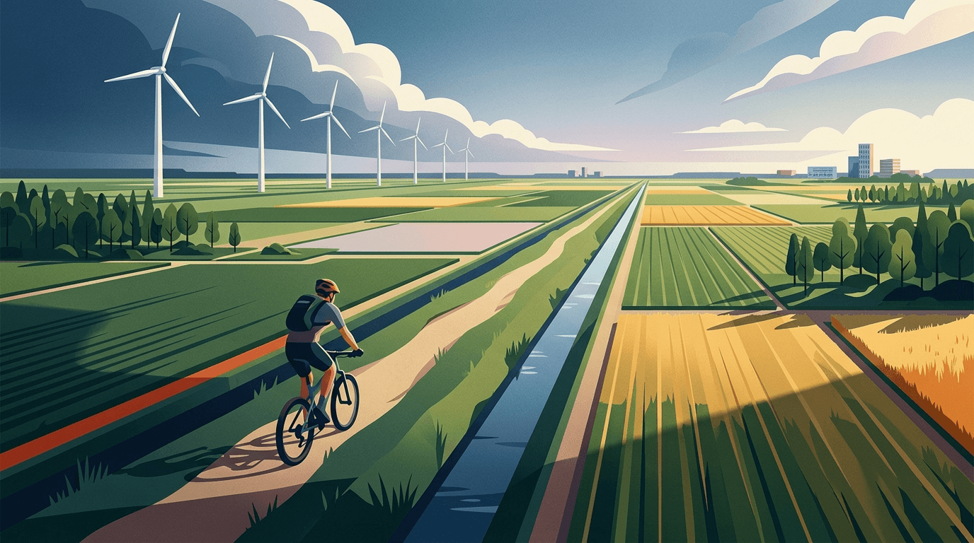 Groen Licht voor Mountainbikeroute Emmeloord: Gemeenteraad Noordoostpolder Investeert in Sport en Recreatie