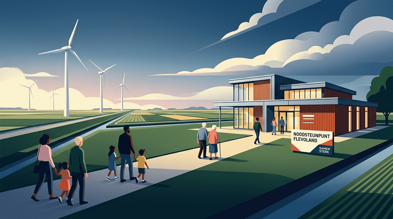 Noodsteunpunten Noordoostpolder: ChristenUnie-SGP Dringt Aan op Spoed, Gemeente Zegt Al Bezig te Zijn