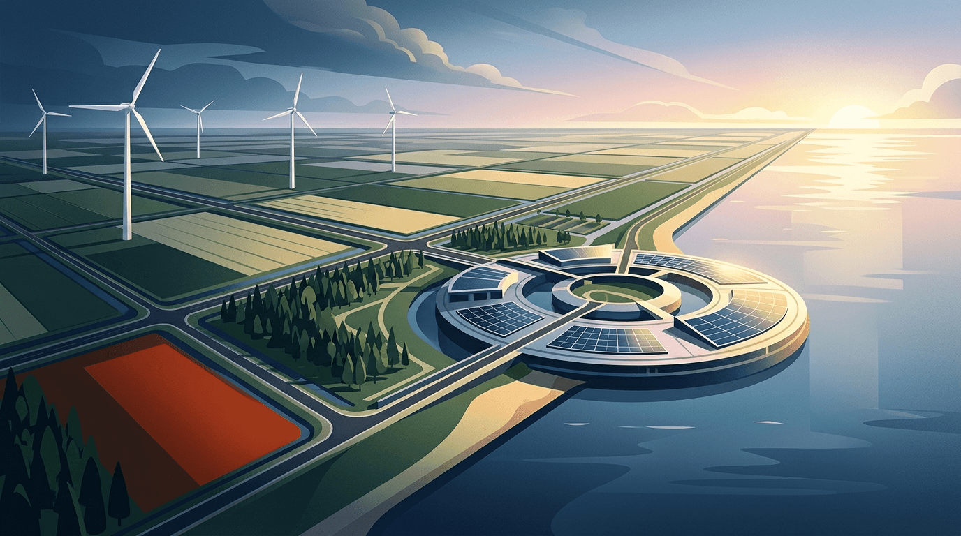 Europese Subsidie Stimuleert Circulaire Energie Hub op Urk: Een Boost voor Duurzaamheid en Economie