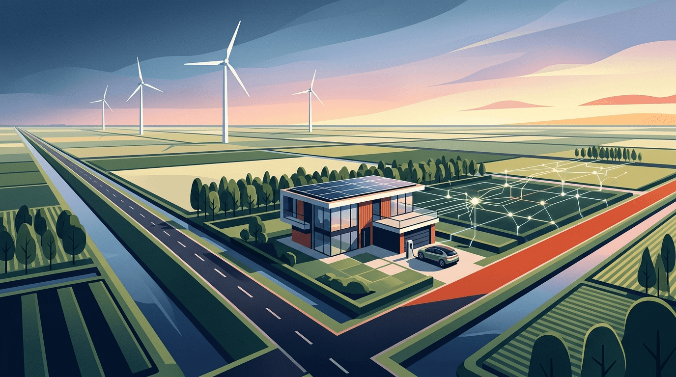Netcongestie Vertraagt Verduurzaming Flevolandse Woningen: Maatschappelijke Belangen Krijgen Voorrang