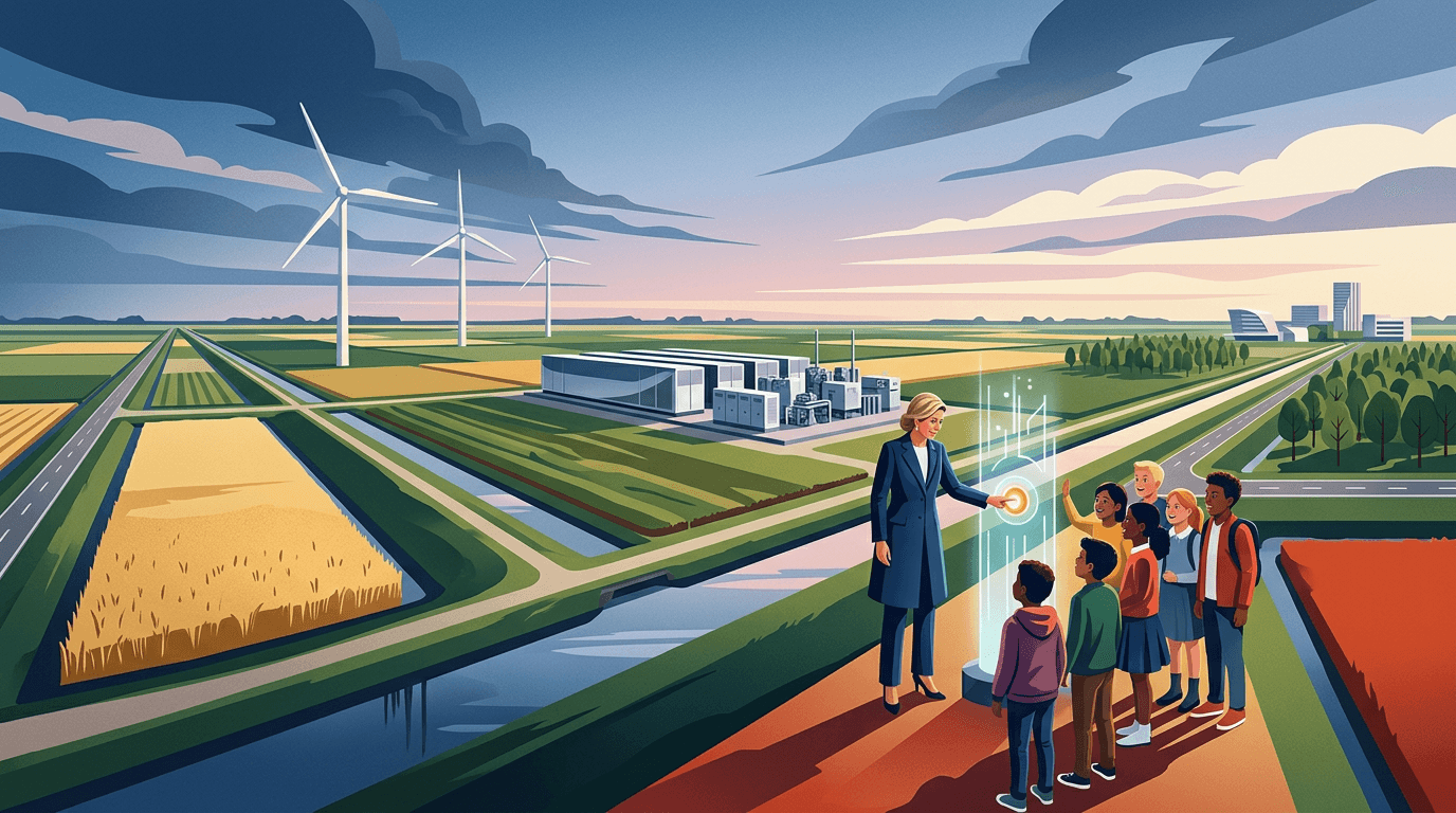 Koningin Máxima Opent Grootste Batterijpark van Nederland in Lelystad: Een Mijlpijl voor Duurzame Energie in Flevoland