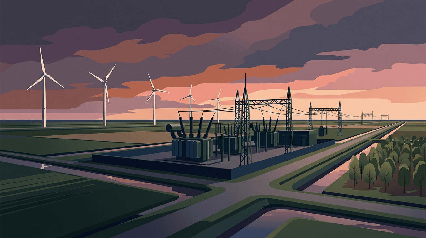 Uitbreiding Hoogspanningsstation Lelystad: Cruciale Stap voor Flevolandse Energiezekerheid