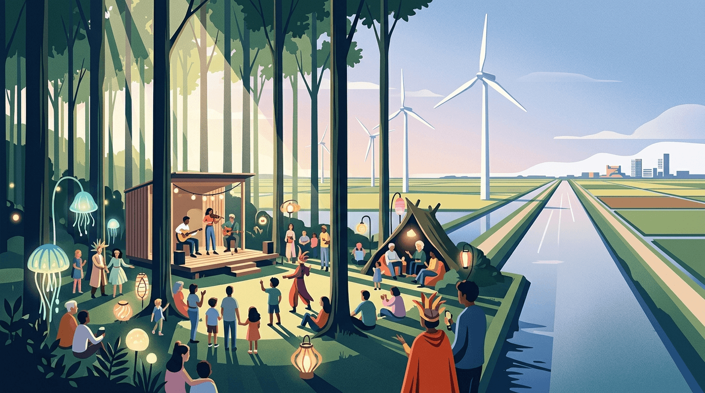 Almera Festival: Nieuw Gratis Bosfestival Verrijkt Almeerderhout met Natuur, Muziek en Fantasy