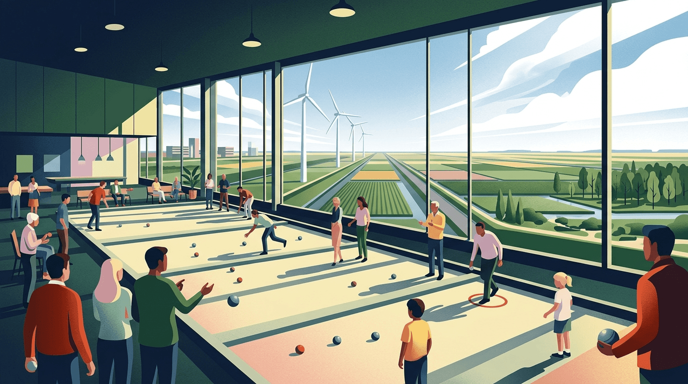 Lelystad Krijgt Moderne Boulodrome: Jaarrond Jeu de Boules en Oog op Koningsdag 2027