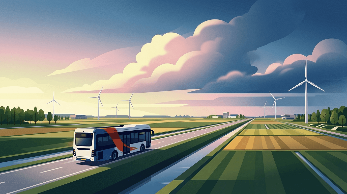 Toekomst Busvervoer Flevoland Onder Druk: Provincie in Gesprek Over Financiële Nood EBS
