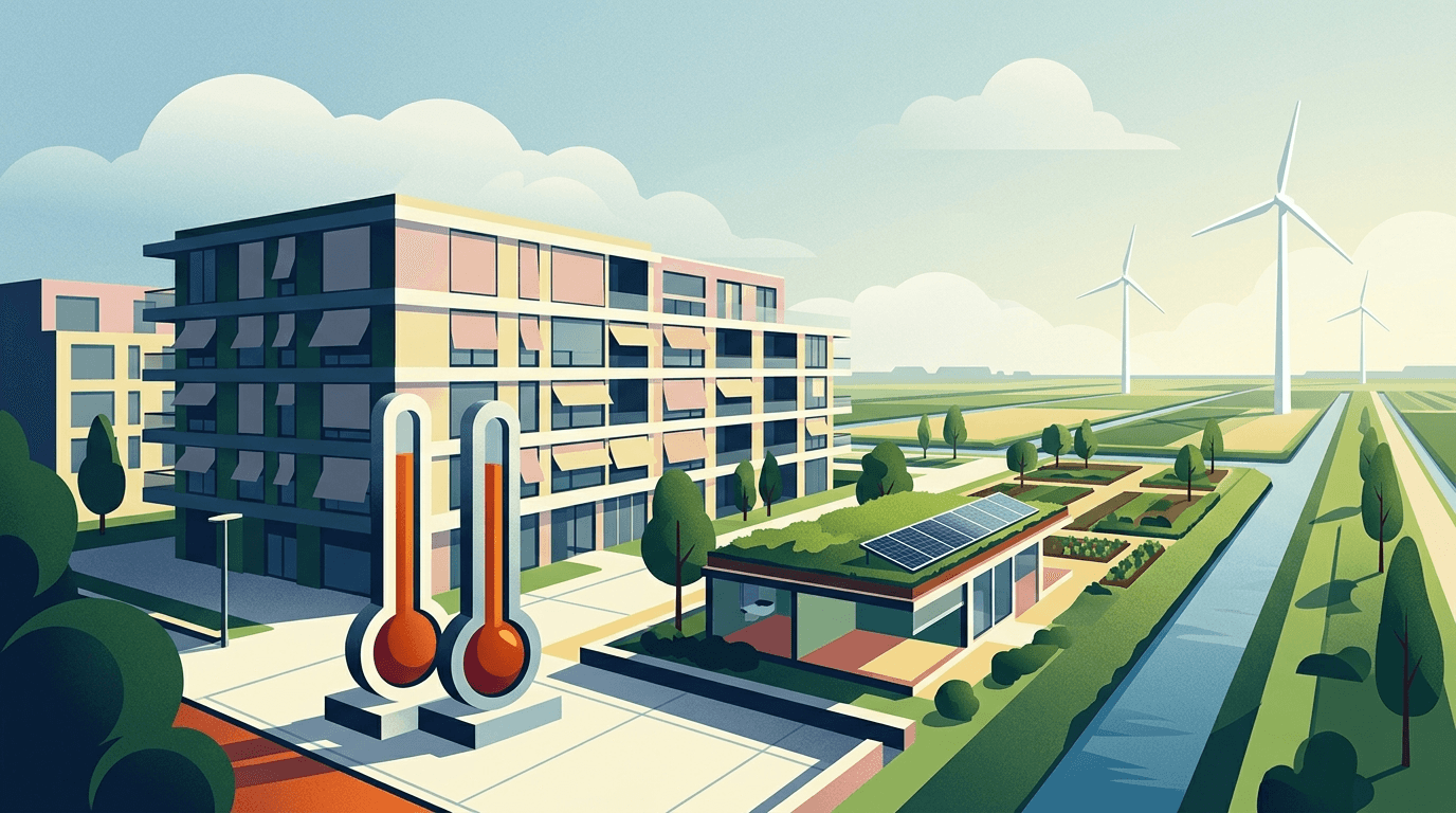 Oproep tot Klimaatbestendig Wonen: Huurders Louis Armstrongweg Vragen Om Oplossingen voor Extreme Hitte